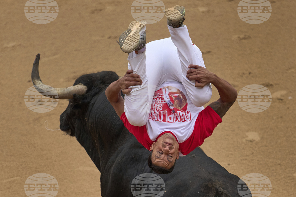 Spain Running of the Bulls