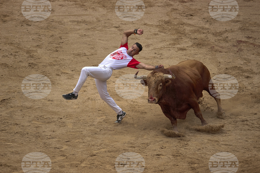 Spain Running of the Bulls