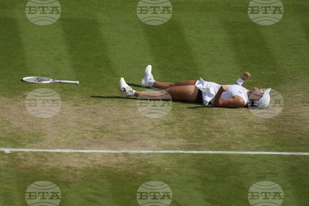 APTOPIX Britain Wimbledon Tennis
