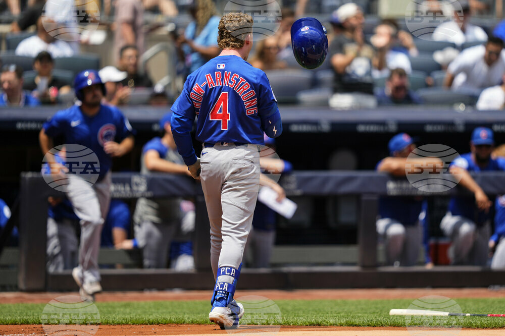 Cubs Yankees Baseball