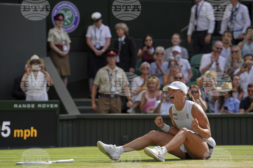 APTOPIX Britain Wimbledon Tennis