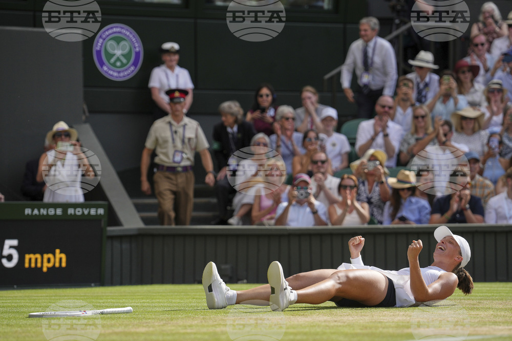 APTOPIX Britain Wimbledon Tennis
