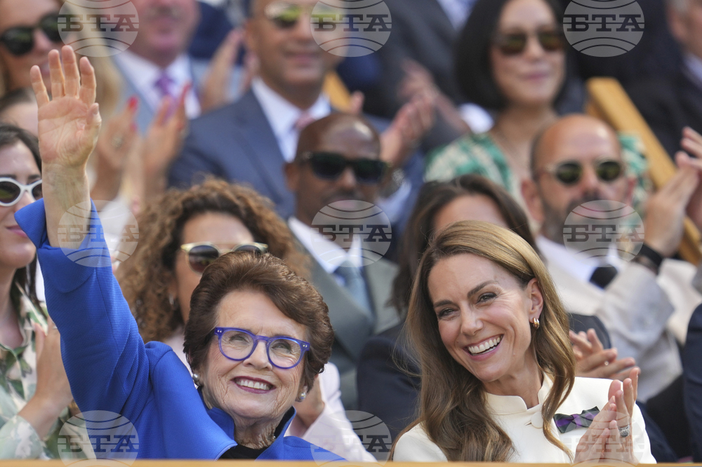 APTOPIX Britain Wimbledon Tennis