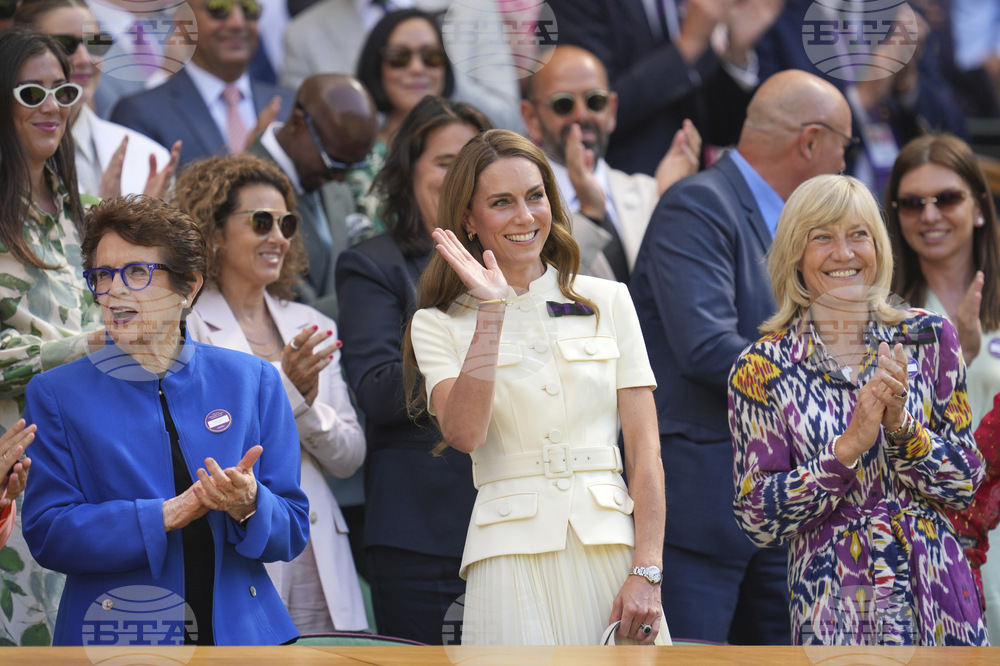 APTOPIX Britain Wimbledon Tennis
