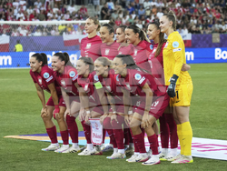 Euro 2025 Poland Denmark Soccer