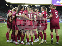 Euro 2025 Poland Denmark Soccer