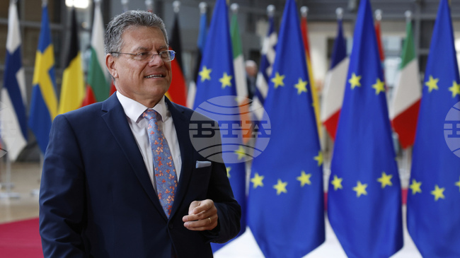 Работата със САЩ по прилагането на търговското споразумение продължава "в конструктивен дух", обяви еврокомисарят по търговията Марош Шефчович