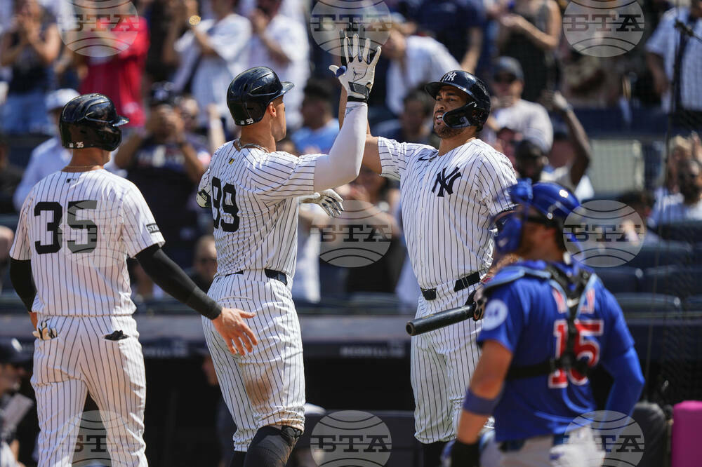 Cubs Yankees Baseball