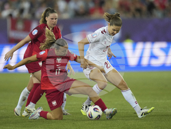 Euro 2025 Poland Denmark Soccer