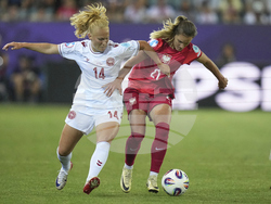 Euro 2025 Poland Denmark Soccer