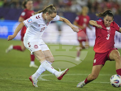 Euro 2025 Poland Denmark Soccer