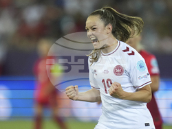 Euro 2025 Poland Denmark Soccer