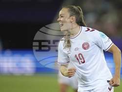 Euro 2025 Poland Denmark Soccer