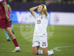 Euro 2025 Poland Denmark Soccer