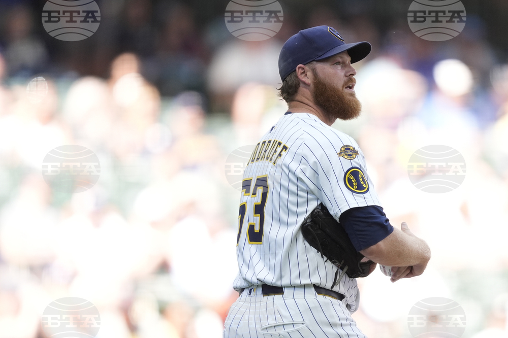 Nationals Brewers Baseball