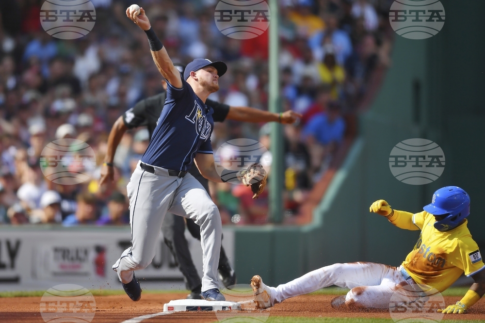 Rays Red Sox Baseball