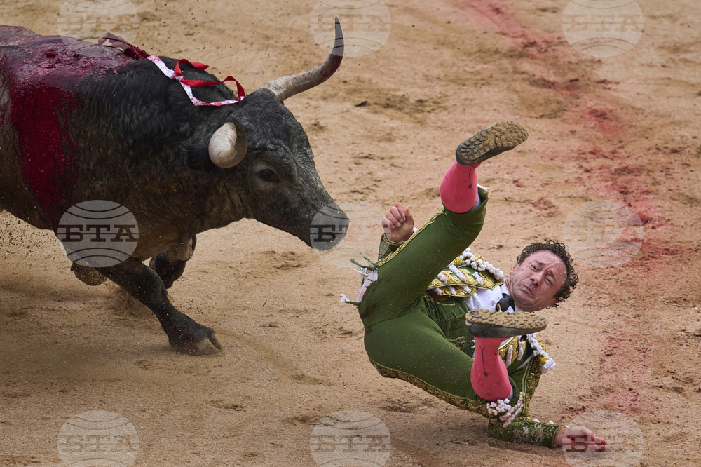 Spain Running of the Bulls