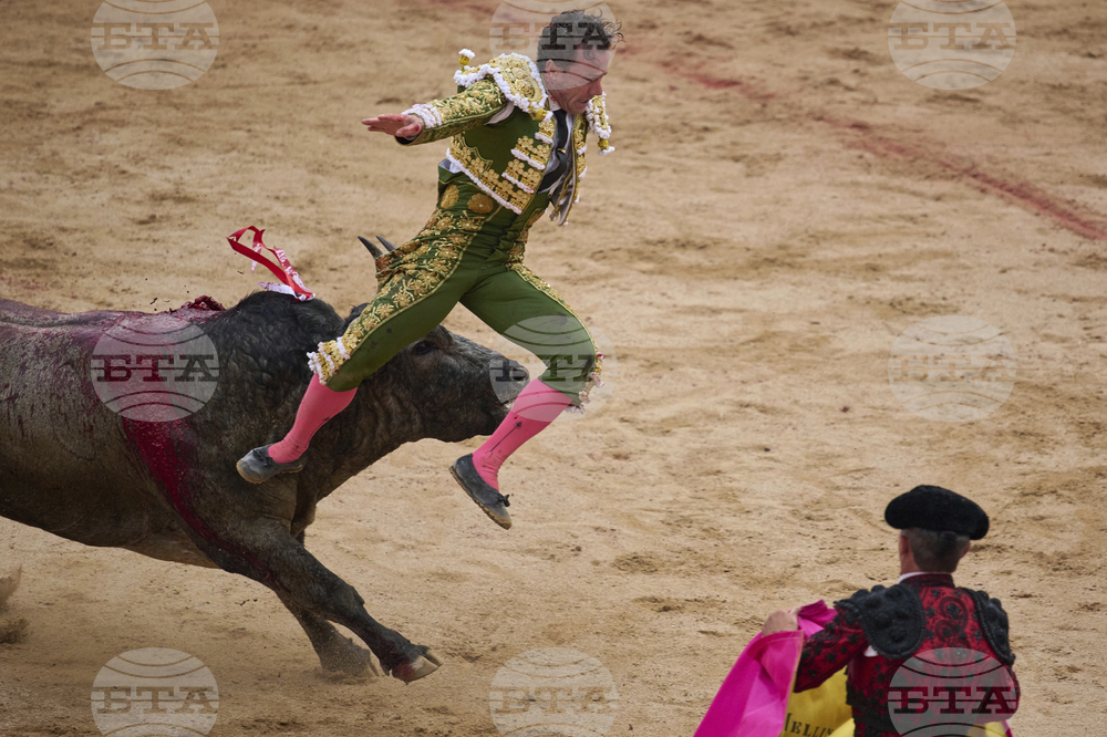 Spain Running of the Bulls