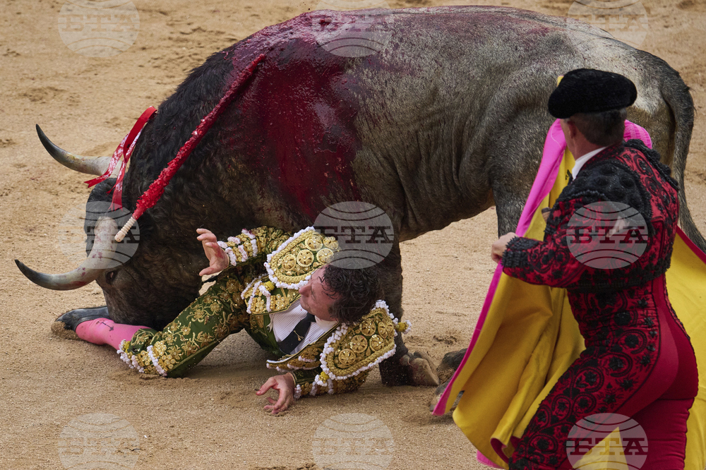 Spain Running of the Bulls