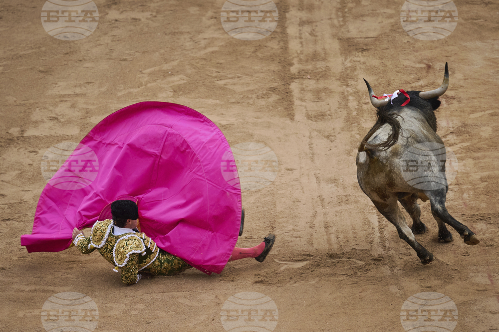 Spain Running of the Bulls