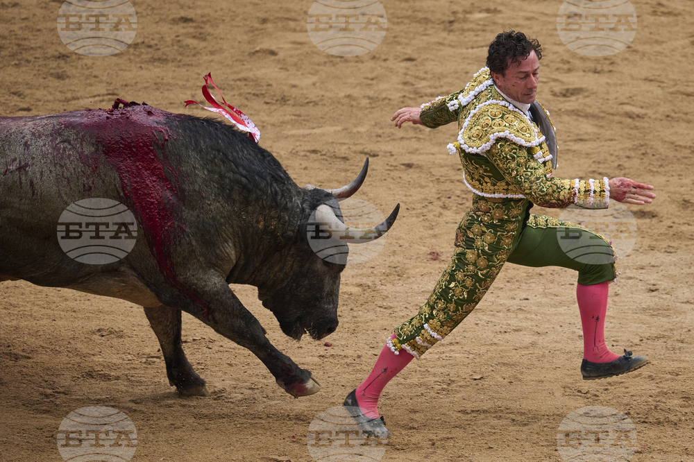 Spain Running of the Bulls