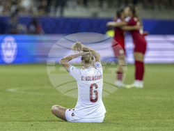 Euro 2025 Poland Denmark Soccer