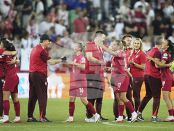 Euro 2025 Poland Denmark Soccer
