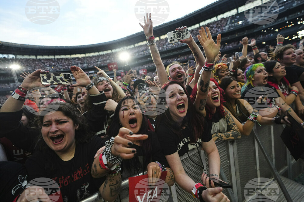 APTOPIX Seattle My Chemical Romance Tour