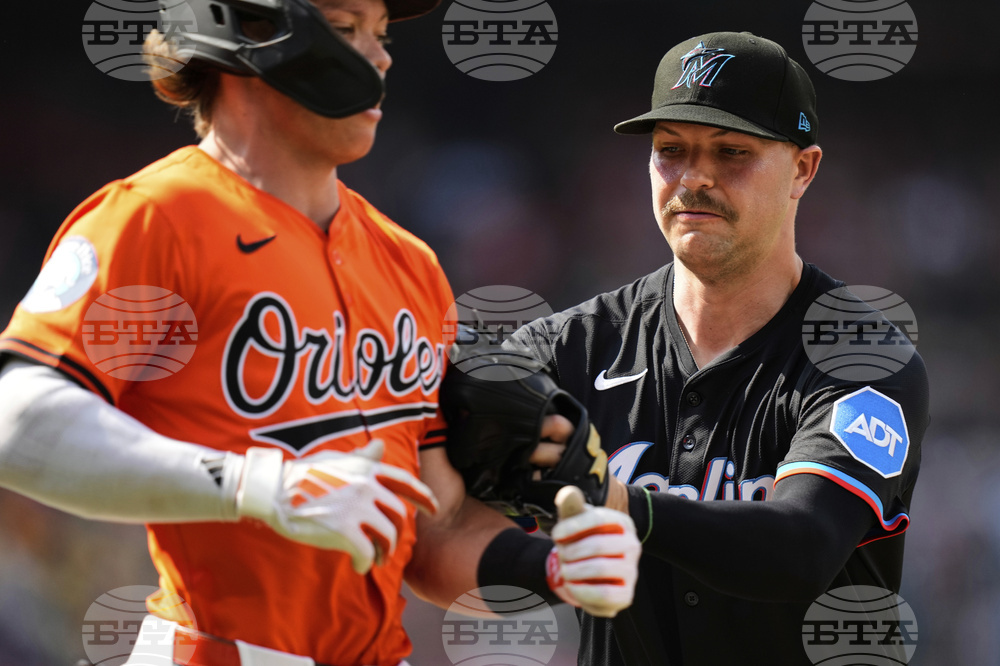 Marlins Orioles Baseball