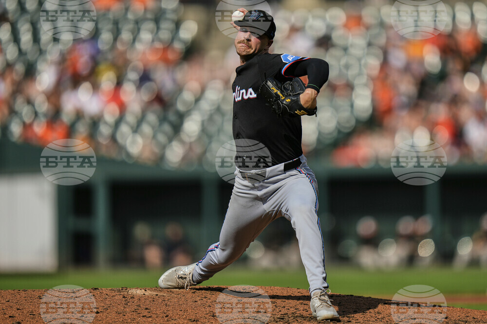Marlins Orioles Baseball