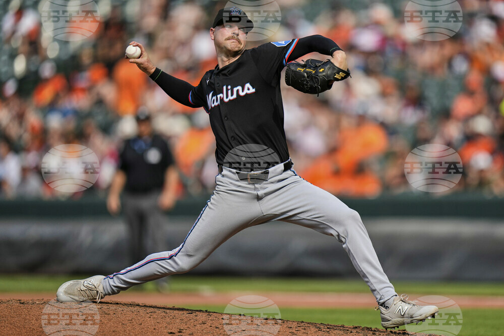 Marlins Orioles Baseball