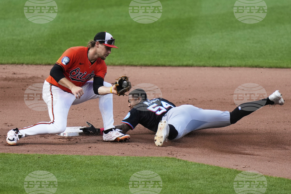 Marlins Orioles Baseball