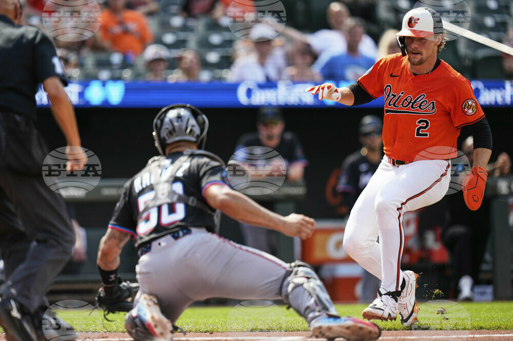Marlins Orioles Baseball