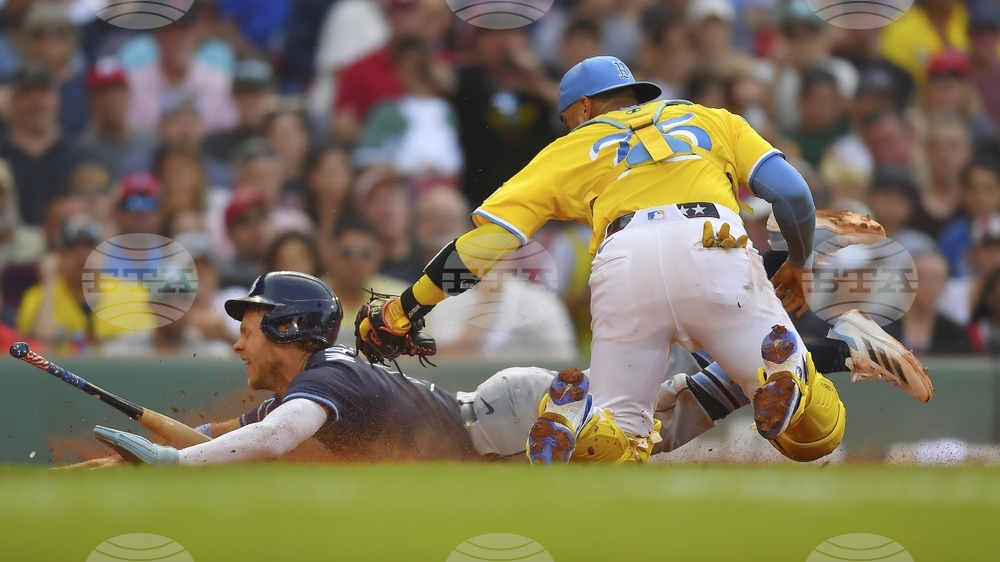 Rays Red Sox Baseball