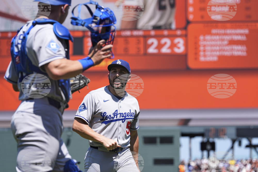 Dodgers Giants Baseball