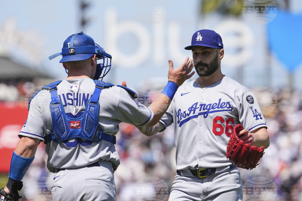 Dodgers Giants Baseball