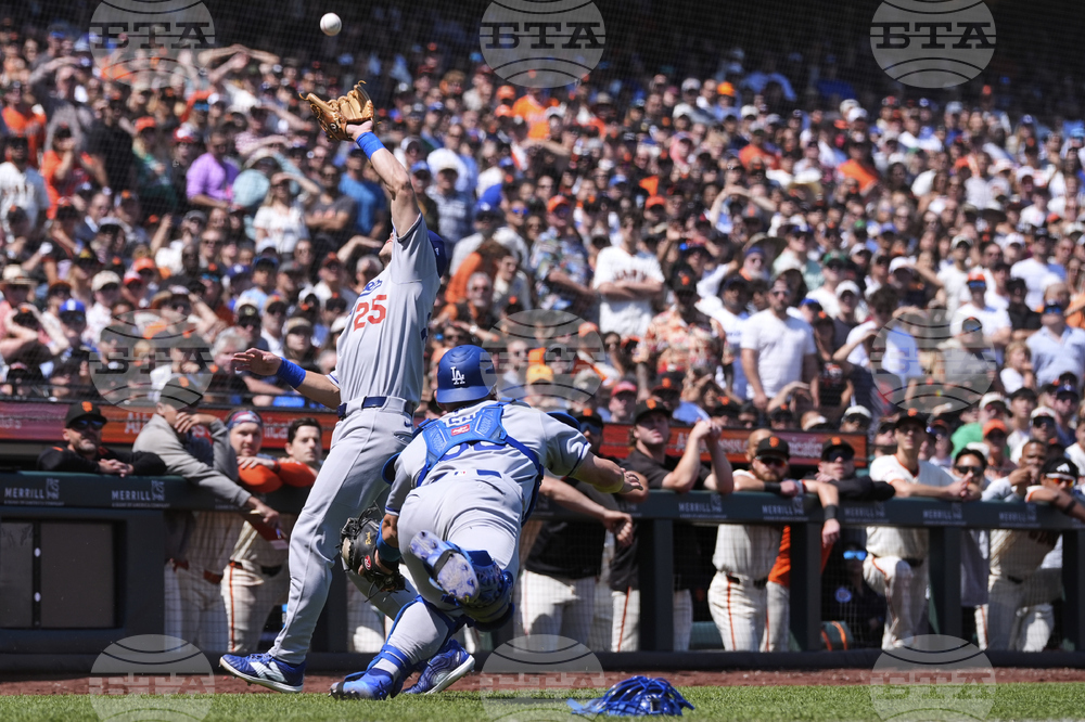 Dodgers Giants Baseball