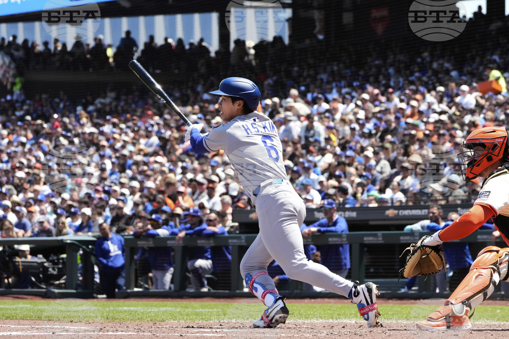 Dodgers Giants Baseball