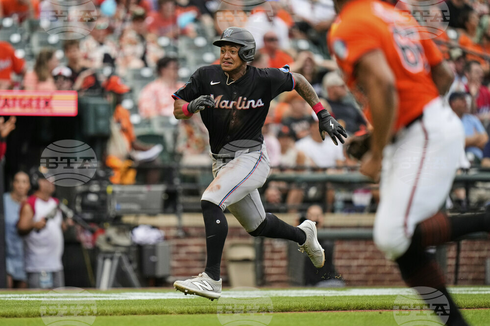 Marlins Orioles Baseball