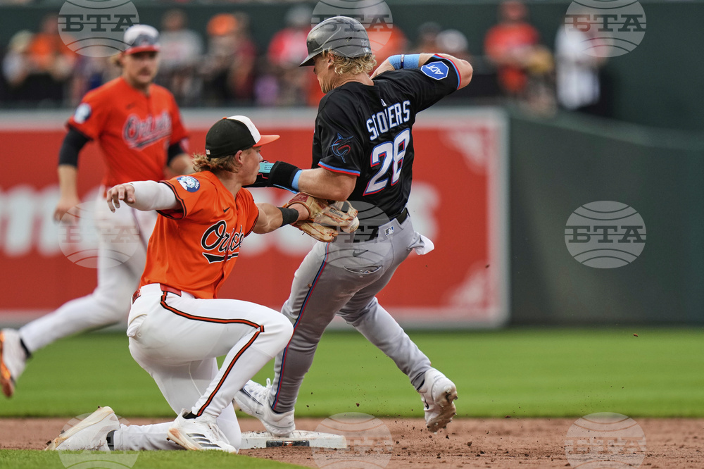 Marlins Orioles Baseball