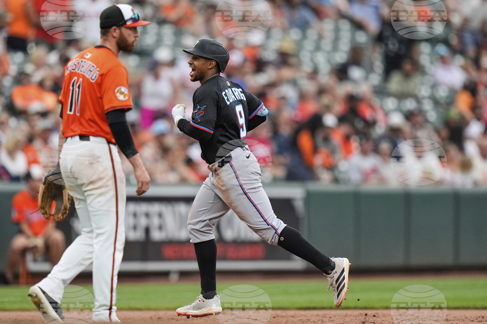 Marlins Orioles Baseball