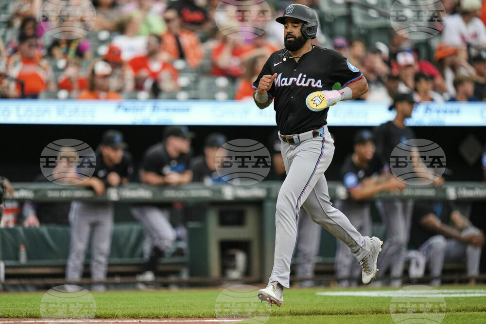Marlins Orioles Baseball