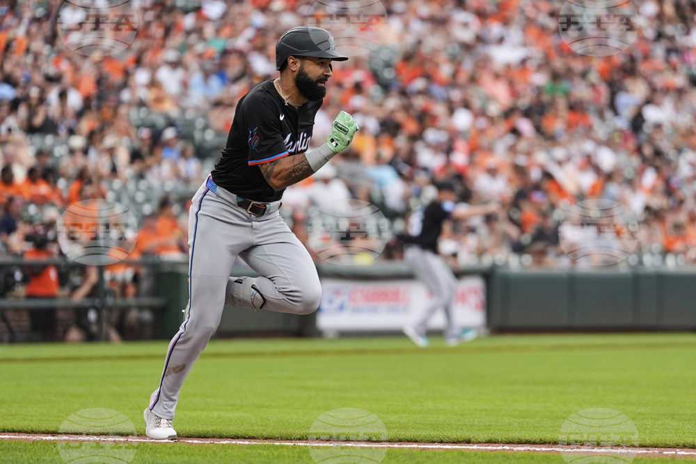 Marlins Orioles Baseball