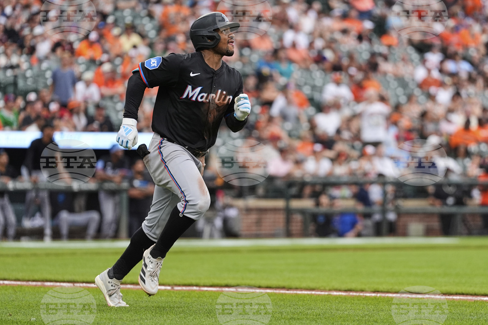 Marlins Orioles Baseball