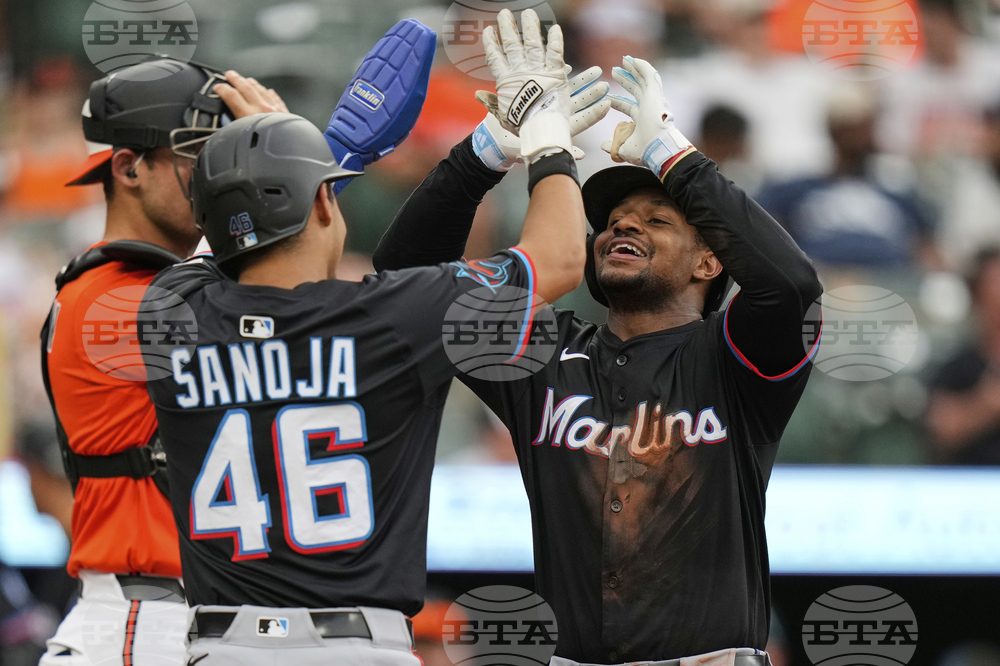 Marlins Orioles Baseball