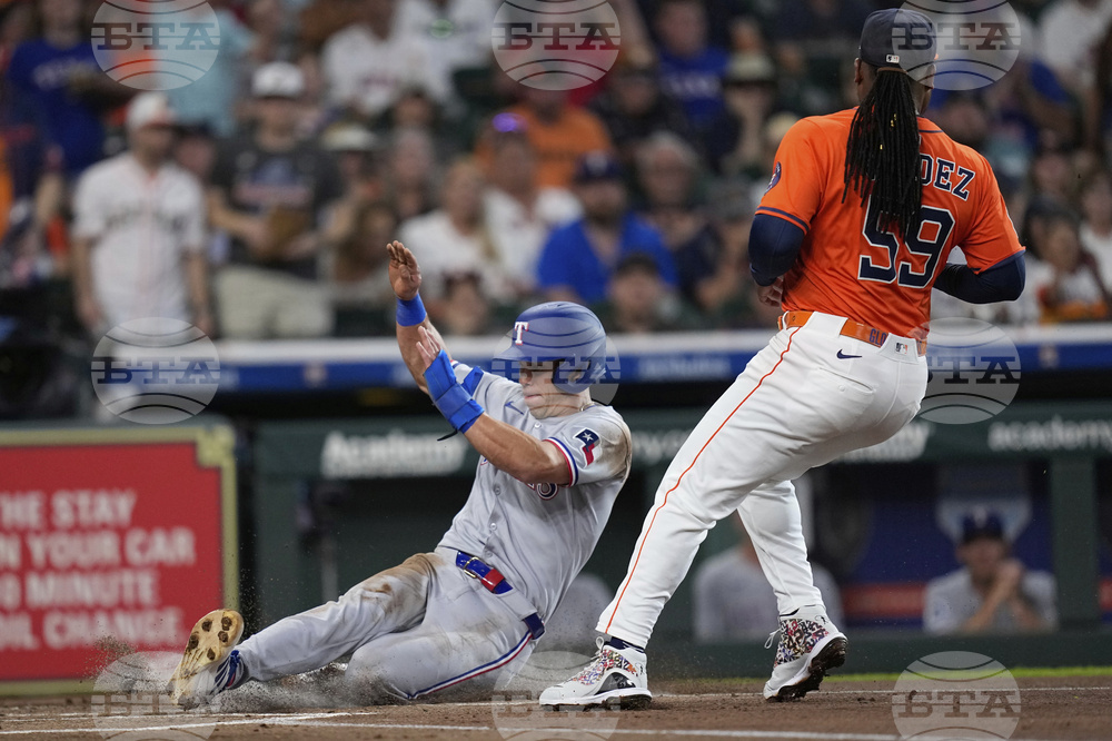 Rangers Astros Baseball