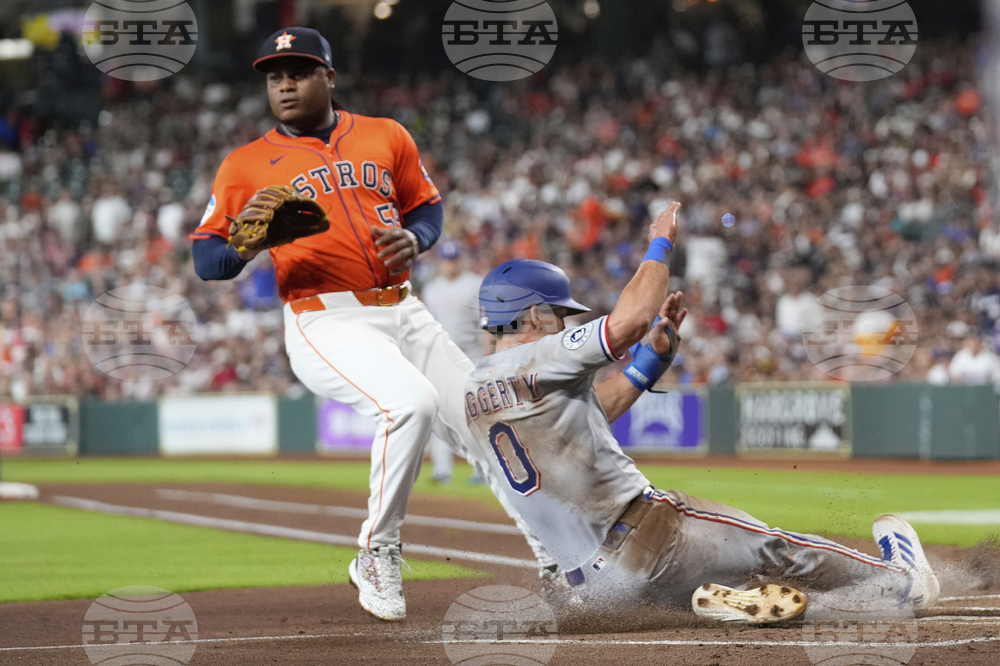 Rangers Astros Baseball