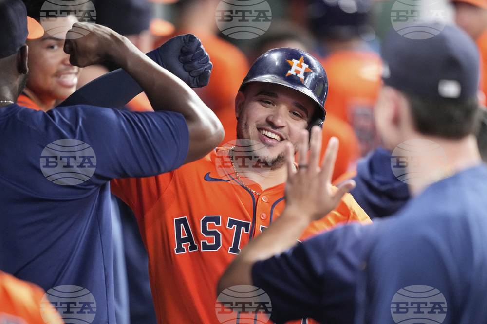 Rangers Astros Baseball