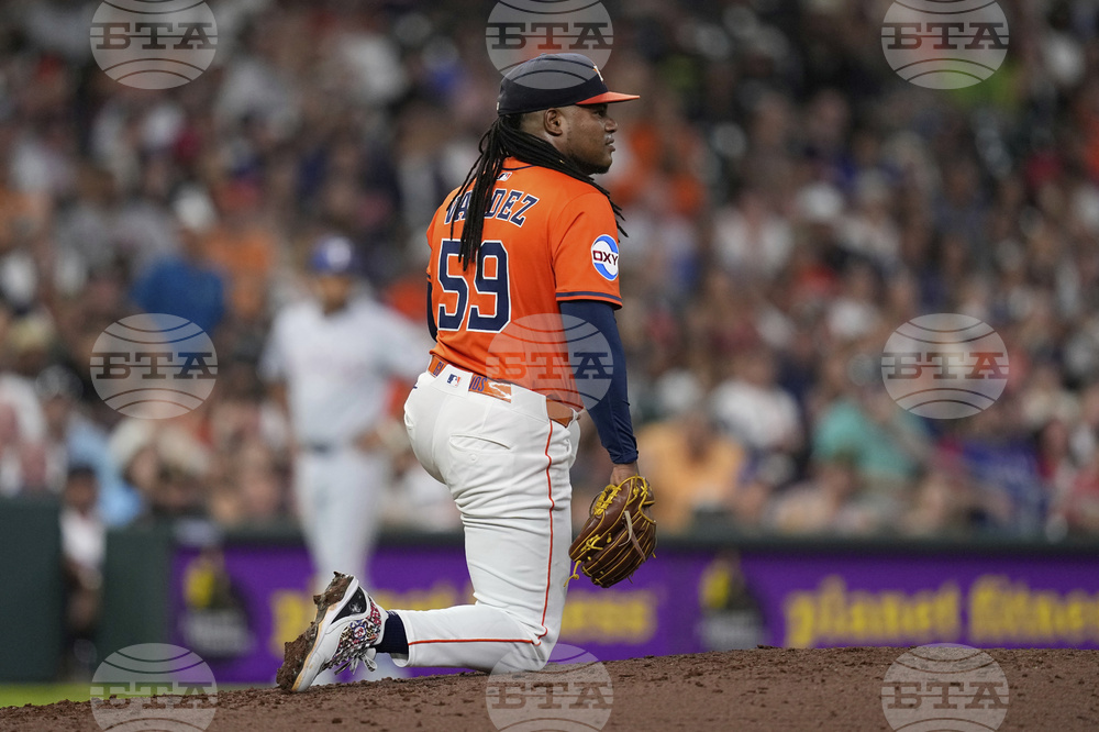 Rangers Astros Baseball
