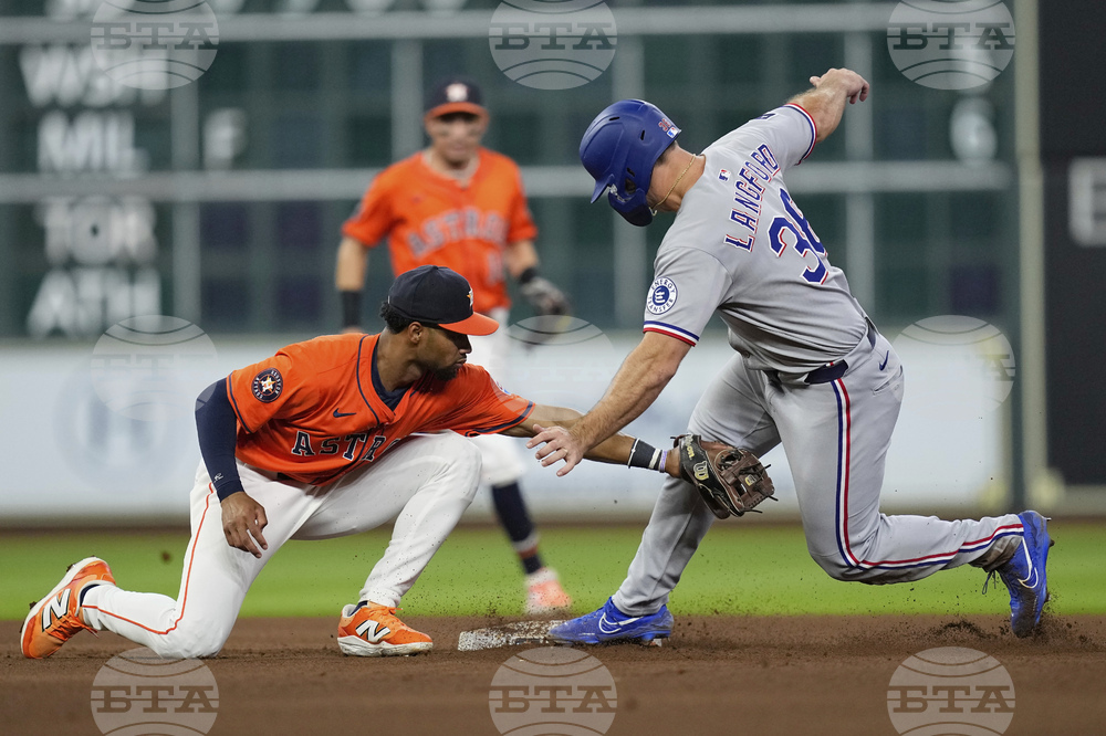 Rangers Astros Baseball